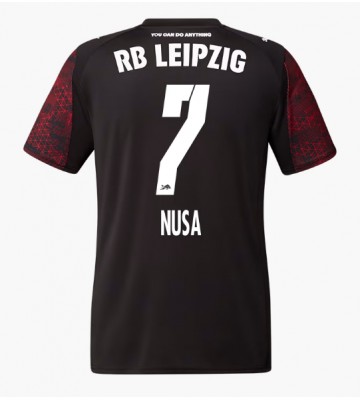 RB Leipzig Antonio Nusa #7 Tredjetrøje 2025-26 Kortærmet